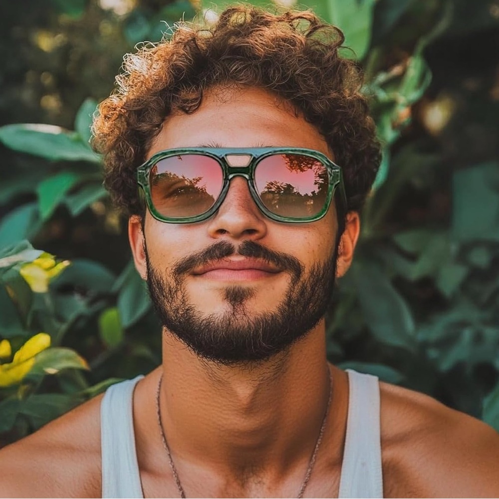 Green Men's Sunglasses NEW